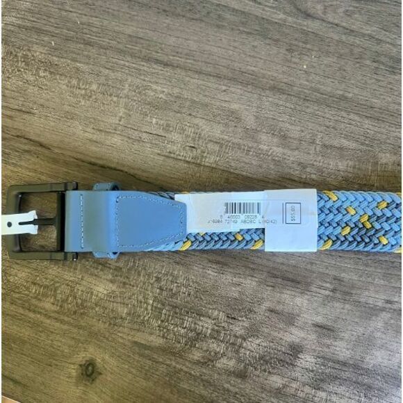 Nike Golf G Flex Woven Stretch Belt Blue Men's Large L (40-42) NWT $55 Retail - Picture 9 of 9